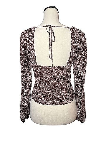 Abercrombie & Fitch Long Sleeve Blouse (view 2)