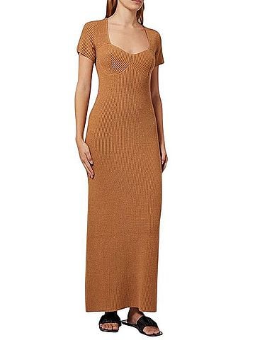 STAUD Camden Cocktail Dress (view 1)