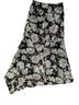 ASOS Floral Black Brown Ivory Formal Skirt Size 4 - photo 1