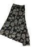 ASOS Floral Black Brown Ivory Formal Skirt Size 4 - photo 2