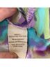 Jonathan Martin 100% Polyester Tie-dye Multi Color Short Sleeve Blouse Size S - photo 4