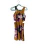 Soprano Floral Multi Color Yellow Casual Dress Size S - photo 2