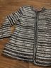 Alice + Olivia Checkered-gingham Black White Jacket Size XS - photo 3