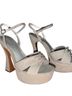 Gianni Bini Silver Heels Size 12 - photo 1