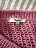 Madewell 100% Cotton Pink Pullover Sweater Size M - photo 3