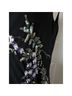 Alex Evenings 100% Polyester Floral Black Cocktail Dress Size 14 - photo 9