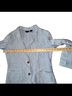 Tahari 100% Linen Stripes Blue White Blazer Size M - photo 10