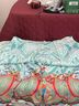 Johnny Was Graphic Paisley Blue Orange Casual Pants Size XL - photo 8
