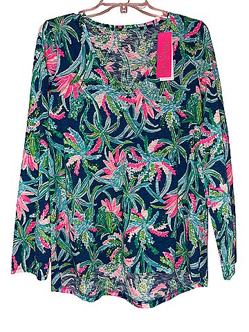 Lilly Pulitzer Long Sleeve Blouse (view 1)