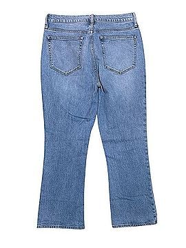 J. Crew x Dauphinette High Rise Flare Crop Jeans (view 2)