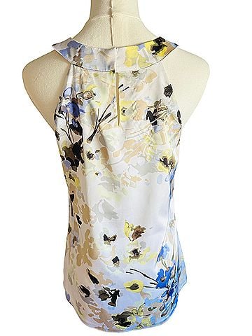 White House Black Market Sleeveless Blouse (view 2)