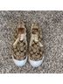 Coach Print Tan Gold Sneakers Size 7 - photo 4