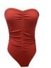 Milly Red Orange One Piece Swimsuit Size L - photo 1