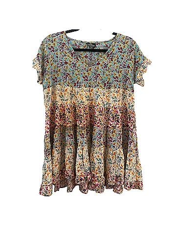 Angie Short Sleeve Blouse (view 1)