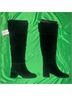 Zara 100% Leather Solid Black Boots Size EU 38 - photo 14