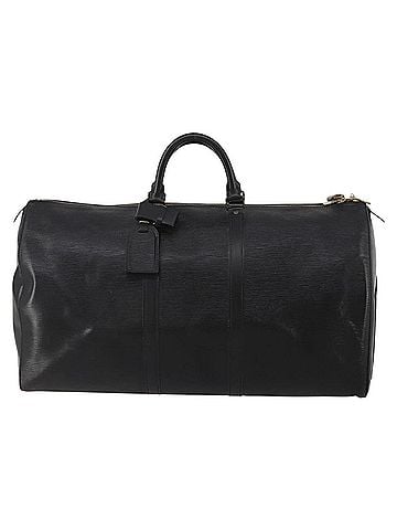 Louis Vuitton Keepall Epi Black Leather Travel Bag Bag (view 1)