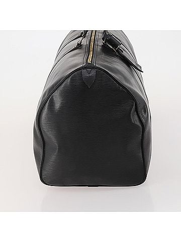 Louis Vuitton Keepall Epi Black Leather Travel Bag Bag (view 2)