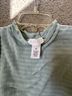 Planet Gold Blue Sleeveless Top Size XL - photo 3