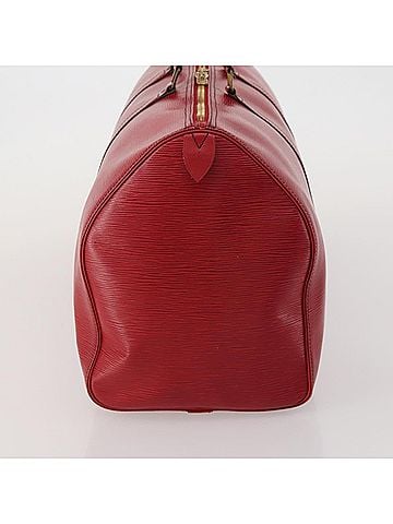Louis Vuitton Keepall Epi Red Leather Travel Bag Bag (view 2)