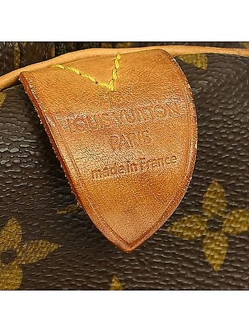 Louis Vuitton Keepall Monogram Brown Canvas Travel Bag Bag (view 2)