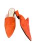 Cole Haan 100% Suede Orange Mule/Clog Size 7 1/2 - photo 1