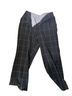 Kasper Checkered-gingham Black Casual Pants Size XL - photo 1