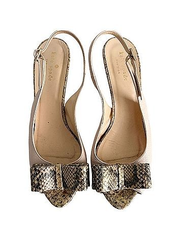 Kate Spade New York Slingback Peep Toe Heels (view 1)
