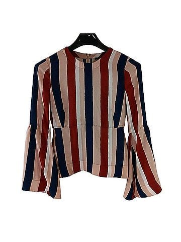 BCBGMAXAZRIA Long Sleeve Blouse (view 1)