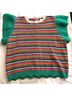 THML Multi Color Short Sleeve Blouse Size L - photo 3