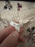 En Creme Floral White Multi Color Blouse Size S - photo 3