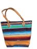 Consuela Stripes Multi Color Leather Tote One size - photo 2