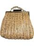 Annabel Ingall Leopard Print Brown Tan Gold Leather Clutch One size - photo 1