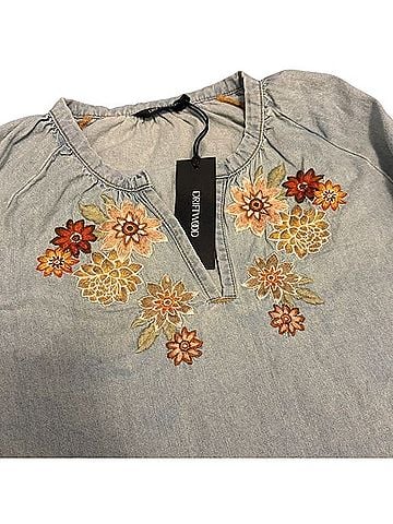 Driftwood Portofino Long Sleeve Blouse (view 2)