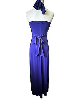 long birthday dresses New Blue Party Dress Host Dinner Evening Dress Thin Wome – Ame_handmadesg Sherri Hill Miss Priss colors:Rose BZ017 A treat from yourself