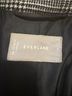 Everlane Plaid Gray Black Blazer Size 6 - photo 3