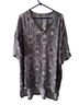 Melissa McCarthy Seven7 Graphic Multi Color Short Sleeve Blouse Size 2X - photo 1
