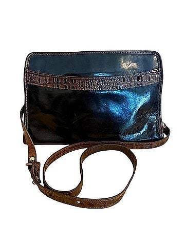 Brahmin Deville Leather Shoulder Bag (view 2)
