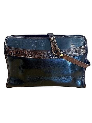 Brahmin Deville Leather Shoulder Bag (view 1)