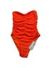 Milly Textured Ruched One Piece Swimsuit - photo 1