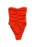 Milly Textured Ruched One Piece Swimsuit - photo 2