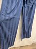 Choosy 100% Polyester Stripes Blue Jumpsuit Size 6 - photo 4