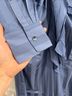 Choosy 100% Polyester Stripes Blue Jumpsuit Size 6 - photo 5