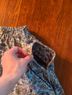 dip 100% Cotton Floral Blue Casual Skirt Size S - photo 5