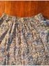 dip 100% Cotton Floral Blue Casual Skirt Size S - photo 8