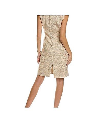 St. John Eyelash Tweed Cocktail Dress (view 2)