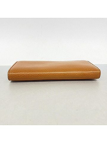 Gucci Gucci long wallet 332747 leather brown women's (view 2)
