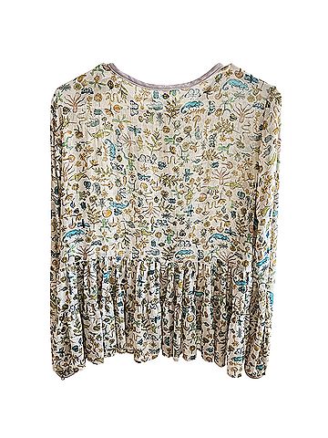 Kimchi Blue Long Sleeve Blouse (view 2)
