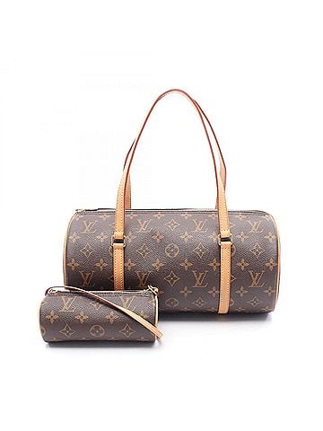 Louis Vuitton Louis Vuitton Papillon 30 Monogram Handbag, Coated Canvas Leather, Women's, Brown, M51385 (view 1)