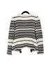 IRO Stripes Black White Jacket Size 6 - photo 2