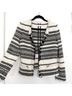 IRO Stripes Black White Jacket Size 6 - photo 4
